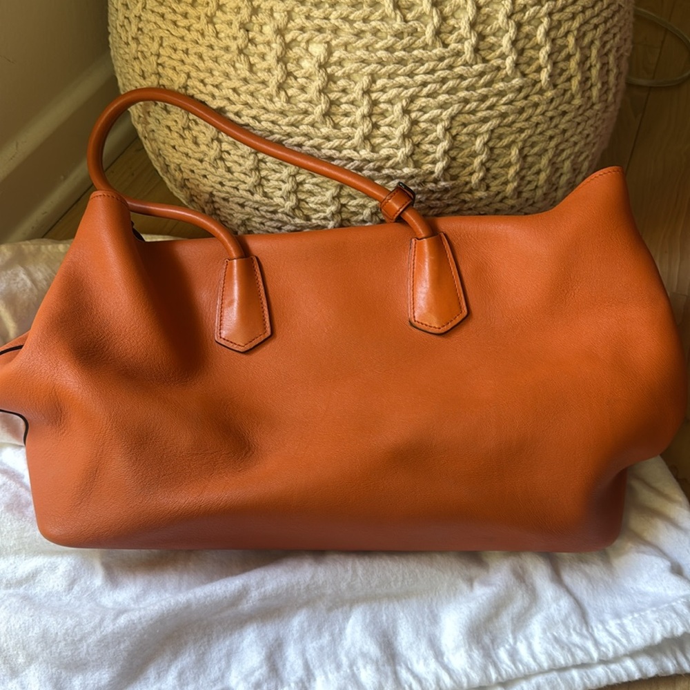 Prada Orange Leather Bag - Picture 4 of 12